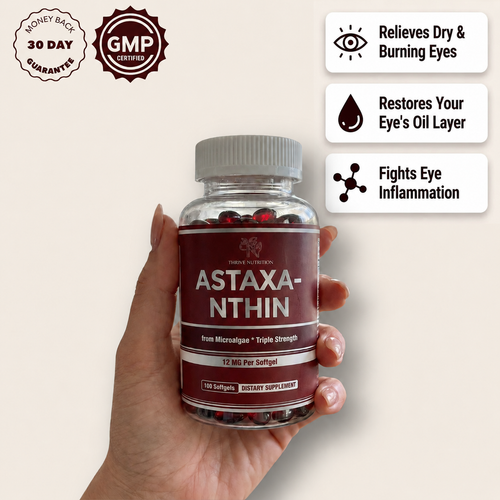 Astaxanthin for Menopause Dry Eye
