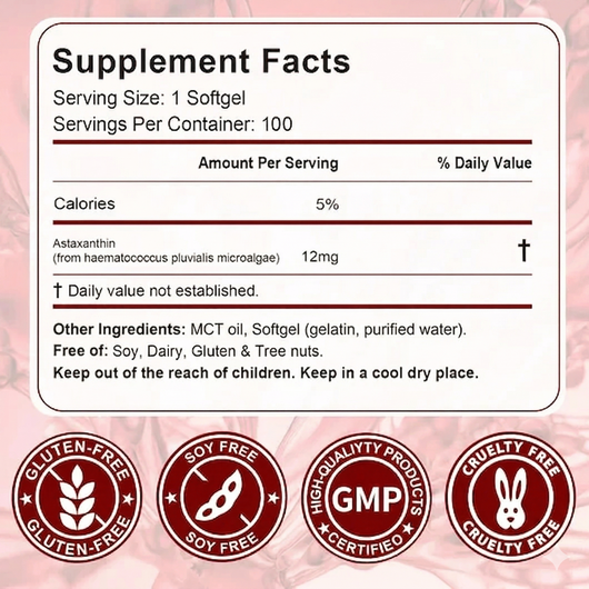 Skin Health Astaxanthin