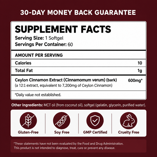 Ceylon Cinnamon Capsules