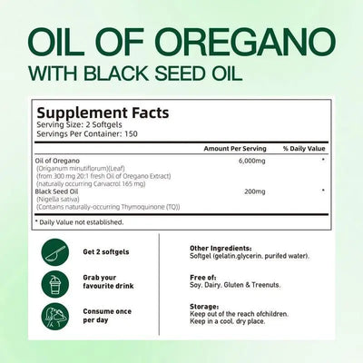 Oil of Oregano - Bloat