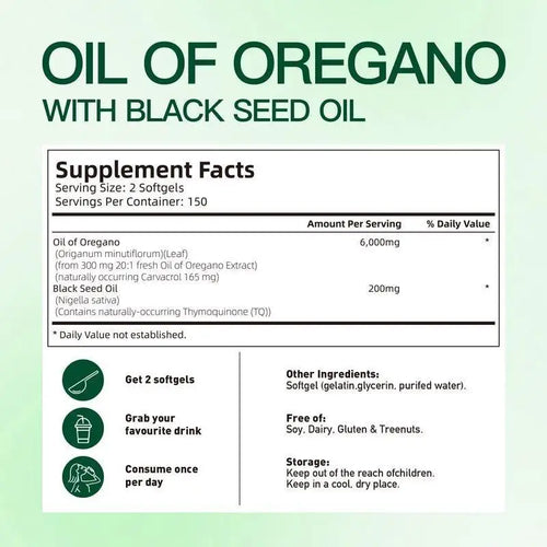 Oil of Oregano - Bloat